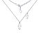 Серебряное колье «Крестик» (арт. 7507/783) – изображение 2