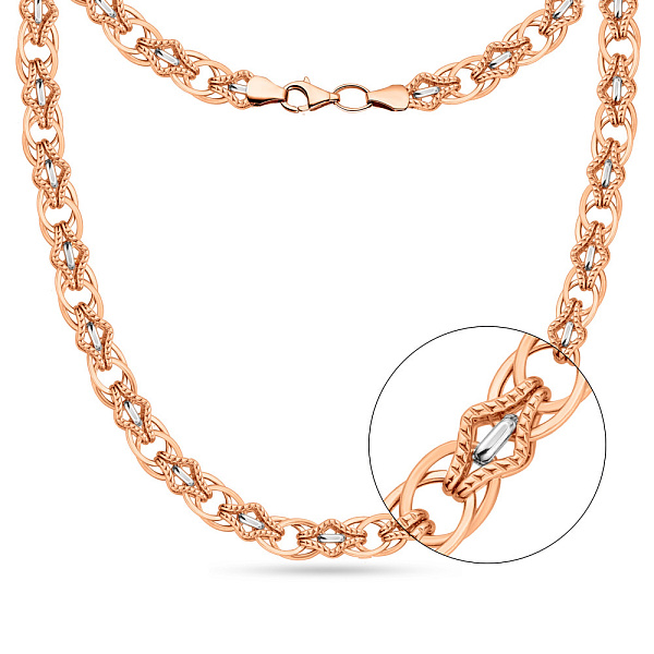 Колье из красного золота (арт. 351307кб) – изображение 1