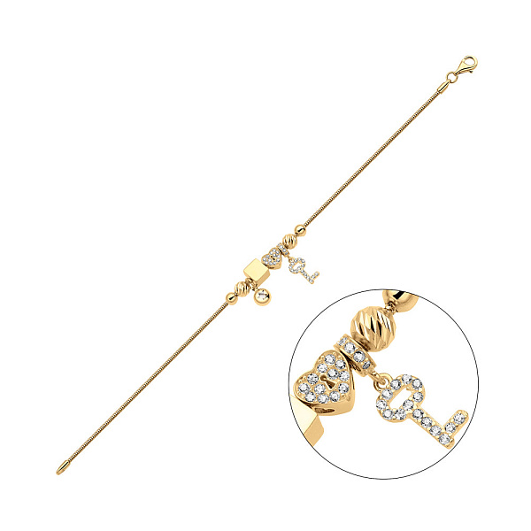 Браслет из желтого золота (арт. 325761жП2) – изображение 1