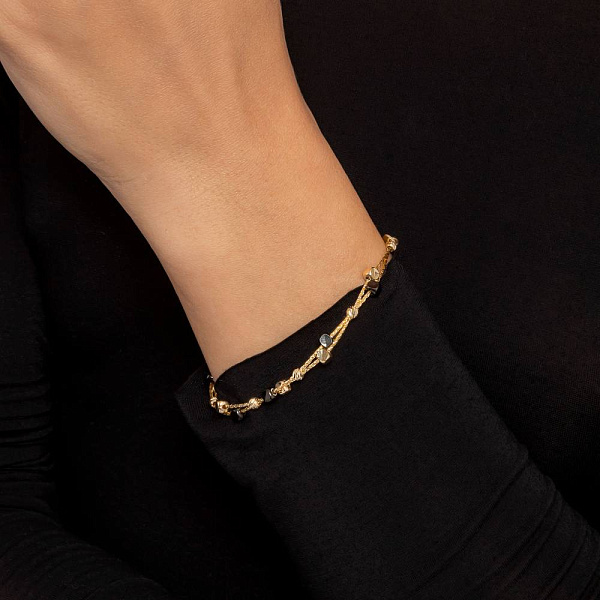 Золотой браслет Francelli (арт. 3261086жч) – изображение 3