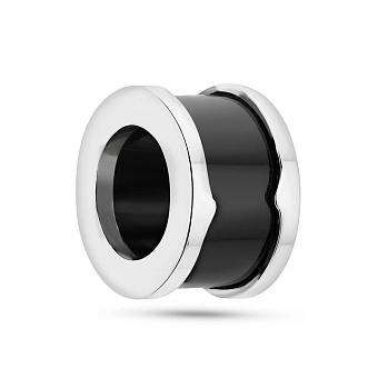 Золотой шарм с ониксом (арт. 423164/1бо)