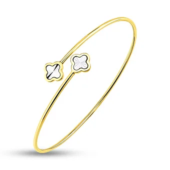 Браслет з жовтого і білого золота (арт. 3261236/8жба)