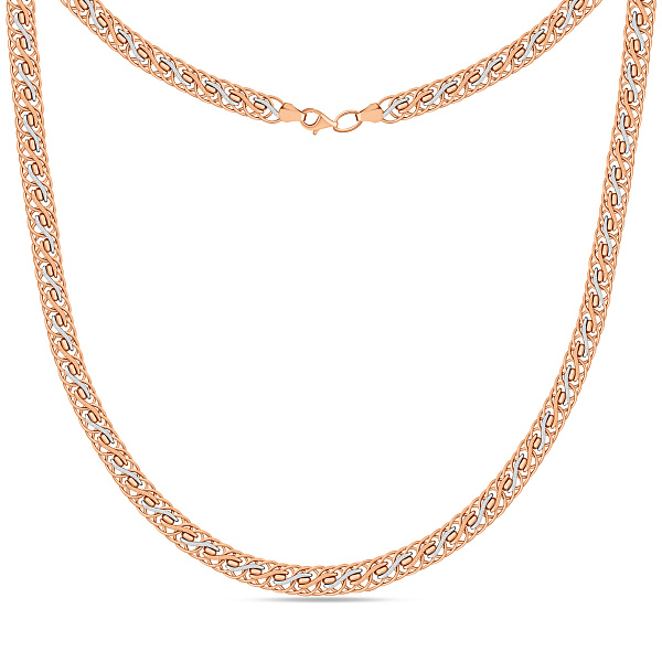 Широке золоте кольє (арт. 351445кб) – зображення 2