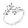 Серебряное кольцо Веточка с фианитами  (арт. 7501/6163) – изображение 1
