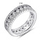 Серебряное кольцо с дорожкой из фианитов (арт. 7501/8156) – изображение 2