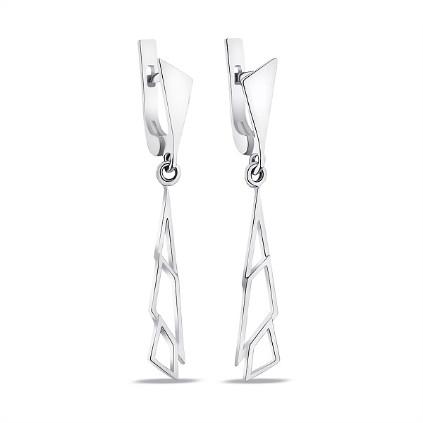 Серьги-подвески из серебра (арт. 7502/541сп) – изображение 1