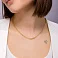 Колье из желтого золота Francelli (арт. 352689ж) – изображение 3