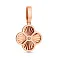 Підвіс з червоного золота (арт. 440700) – зображення 1