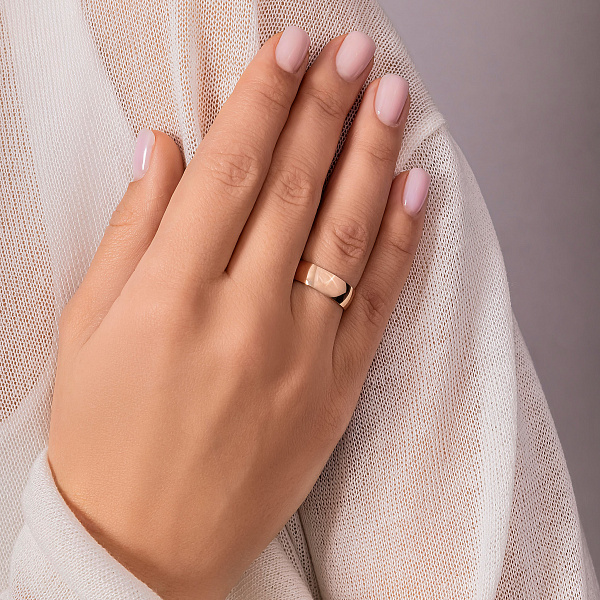 Обручальное кольцо золотое (арт. 239043) – изображение 3