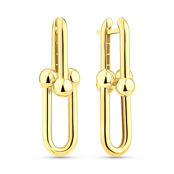 Серьги из золота (арт. 1091958/3ж) – изображение 1