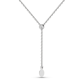 Колье Fly из белого золота с регулируемым размером (арт. 352415/1б)