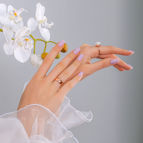 Кольцо из красного золота с жемчугом (арт. 153227прлб) – изображение 4