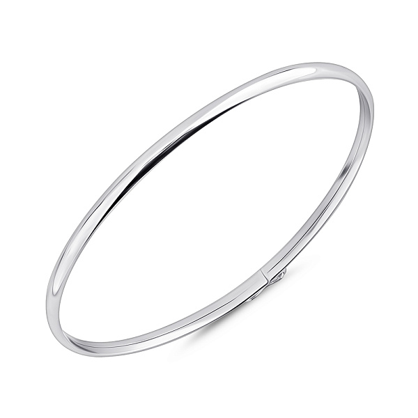 Срібний жорсткий браслет (арт. 7509/2742/3) – зображення 1