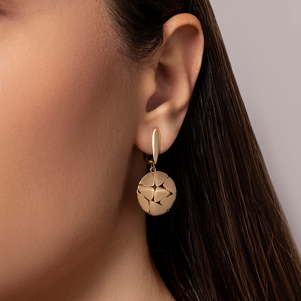 Золоті сережки Francelli (арт. 1101124ж) – зображення 4