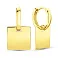 Сережки з жовтого золота (арт. 1091113/15ж) – зображення 1