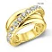 Золотое кольцо Francelli (арт. 156198ж) – изображение 2