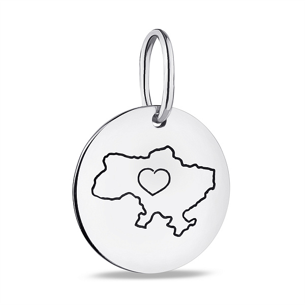 Срібний патріотичний підвіс (арт. 7903/1891) – зображення 1