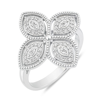 Фото Серебряное кольцо с фианитами (арт. 7501/8331/20)