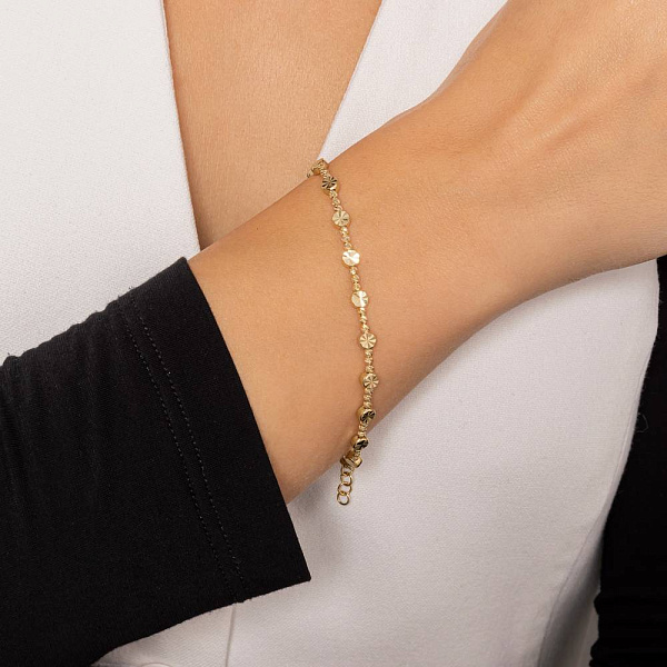 Браслет из желтого золота Francelli (арт. 326952ж) – изображение 2