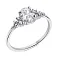 Серебряное кольцо с фианитами (арт. 7501/6419) – изображение 1