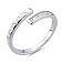 Серебряное кольцо с дорожкой из фианитов (арт. 7501/2184256) – изображение 1