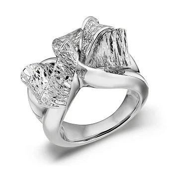 Массивное золотое кольцо Francelli с фианитами (арт. е156701б)