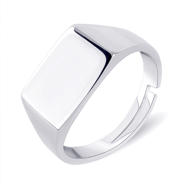 Каблучка зі срібла без каміння (арт. 7501/6043) – зображення 1