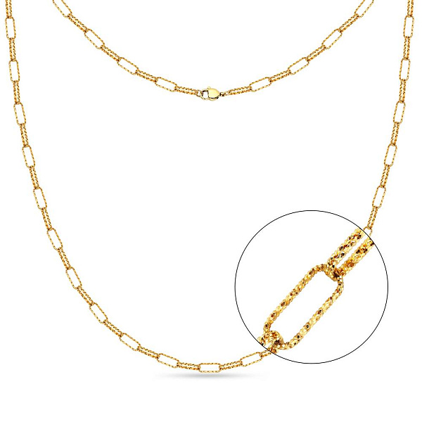 Кольє Francelli з золота без каміння (арт. 351552ж) – зображення 1