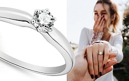 Унікальні переваги каблучок з білого золота