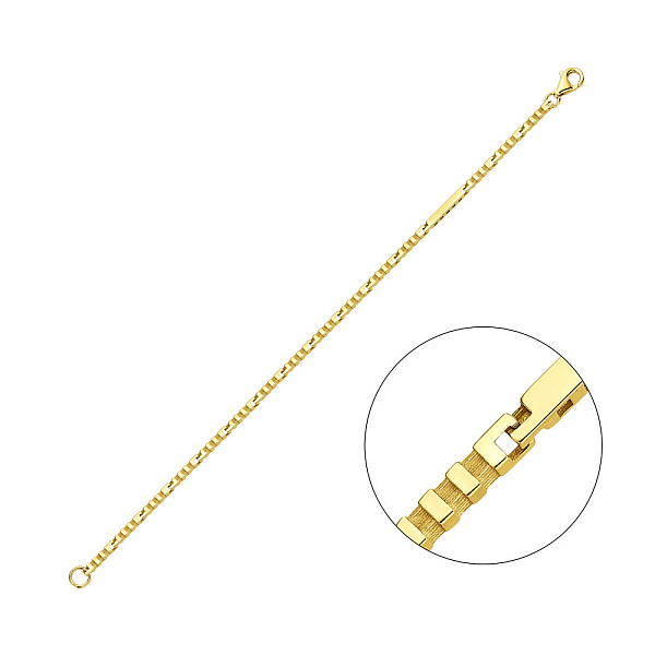 Браслет Francelli из желтого золота без камней (арт. 326830ж) – изображение 1