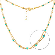 Кольє Francelli з жовтого золота (арт. 352449жбрз)