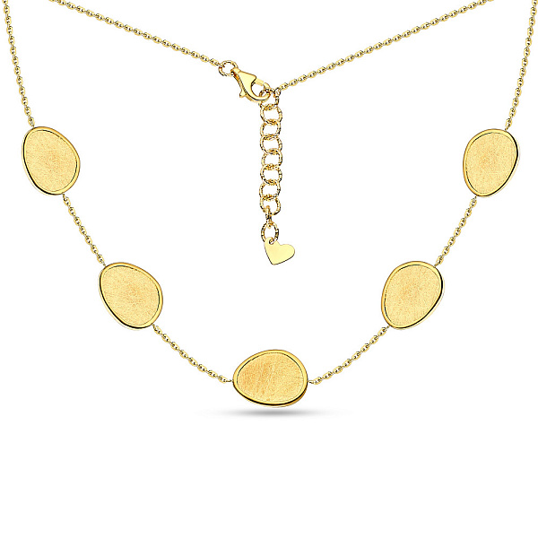 Золотое колье Diva (арт. 351935ж) – изображение 2