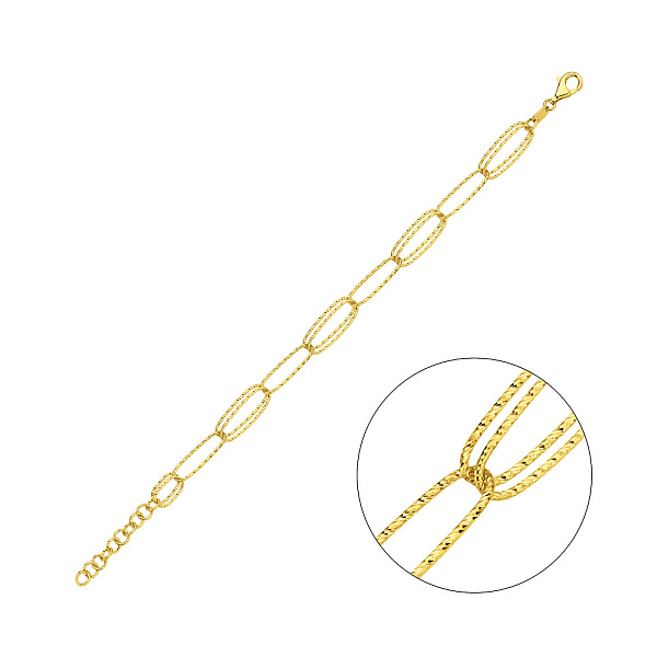 Браслет из желтого золота Francelli (арт. 326297ж) – изображение 1