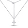 Серебряное колье с фианитами (арт. 7507/2211) – изображение 3