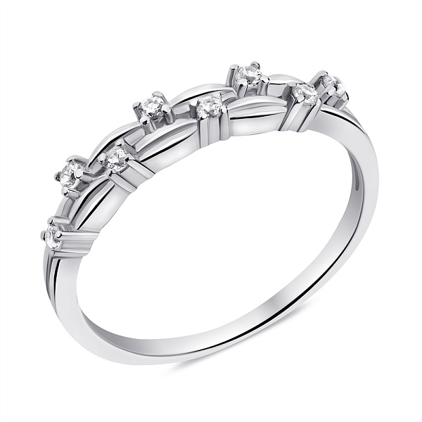 Серебряное кольцо с фианитами (арт. 7501/6853) – изображение 1