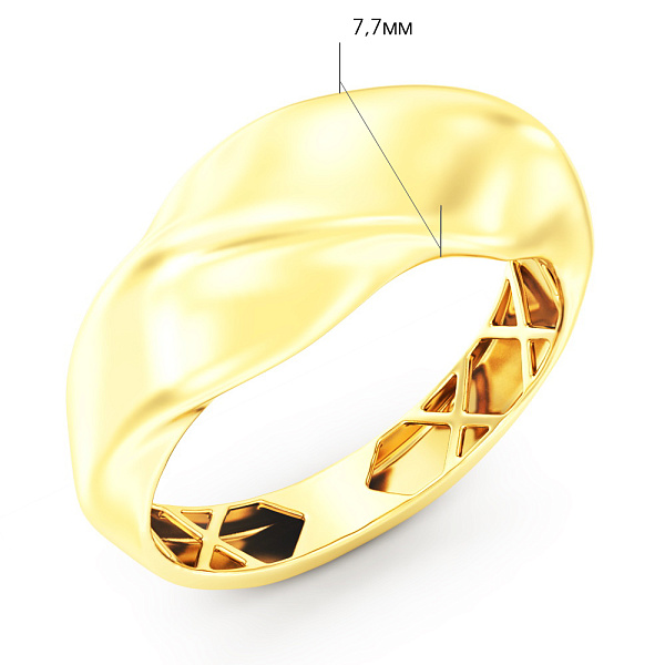 Золотое кольцо Francelli (арт. 1401089ж) – изображение 2