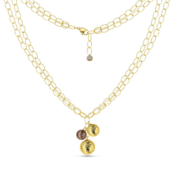 Колье Francelli из желтого золота (арт. 352709жкр) – изображение 2