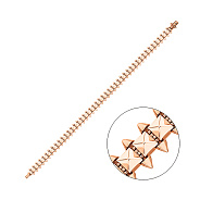 Золотий браслет без каменів (арт. 3261224)