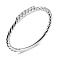 Серебряное кольцо с дорожкой из фианитов (арт. 7501/6844) – изображение 1
