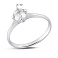 Серебряное кольцо с фианитом (арт. 7501/3225) – изображение 2