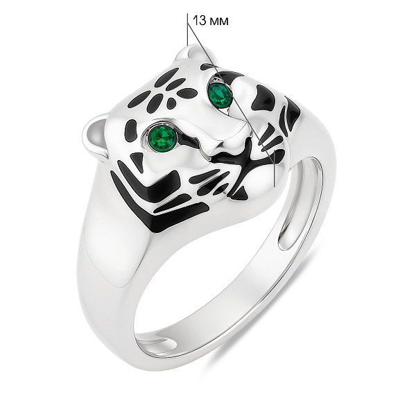 Серебряное кольцо с альпинитом (арт. 7501/8341аз) – изображение 2