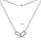 Срібне кольє з розсипом фіанітів Trendy Style (арт. 7507/1601) – зображення 3