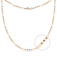 Фото Колье "Звенья" из красного золота (арт. 352045)