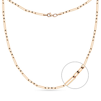 Кольє "Ланки" з червоного золота (арт. 352045)