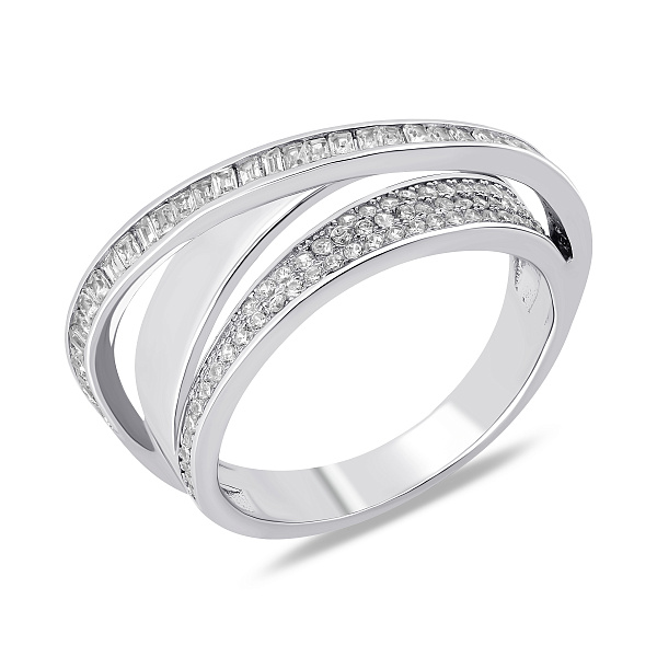 Массивное серебряное кольцо (арт. 7501/8452) – изображение 1