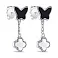 Серьги-пусеты из серебра с подвеской (арт. 7518/С2ПО/1399) – изображение 1