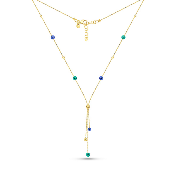 Кольє Francelli з жовтого золота (арт. 352586жсбрз) – зображення 2