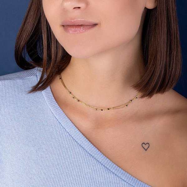 Золоте кольє Francelli (арт. 352449жкр) – зображення 2