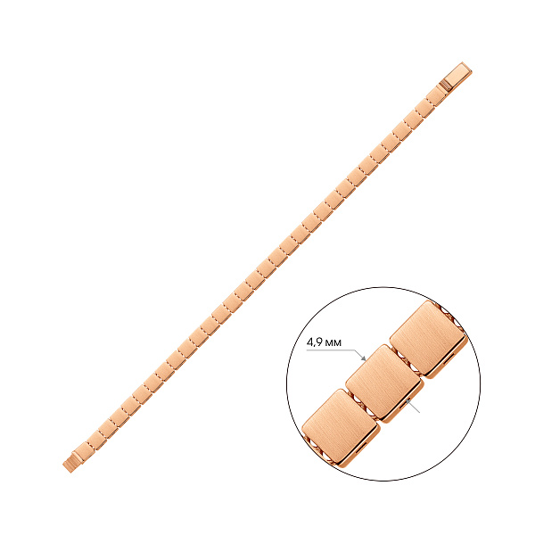 Золотий браслет (арт. 340164м) – зображення 2