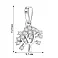Підвіс з білого золота Дерево життя з фіанітами (арт. 440694б) – зображення 2